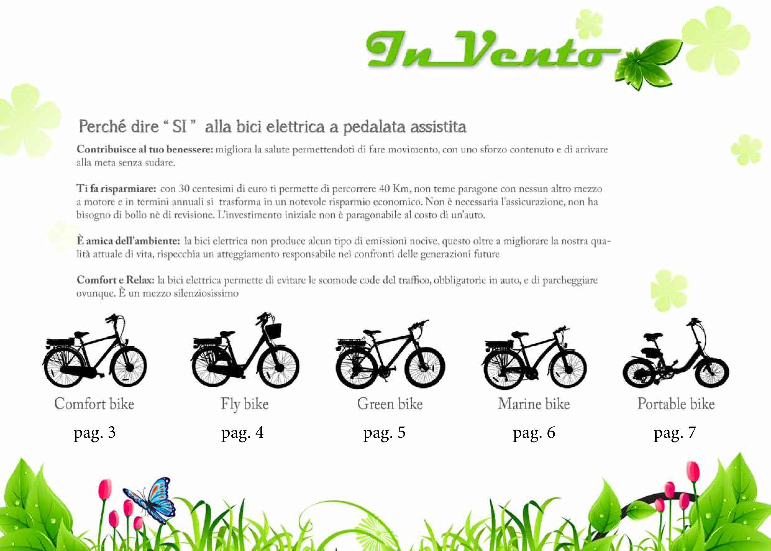 Progettazione grafica e pre stampa catalogo Invento bike